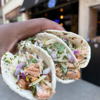 Salmon Tacos