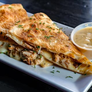 Urban Salmon Quesadillas